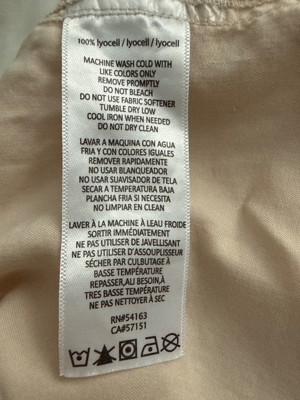Calvin Klein Womens sleeveless button down top
